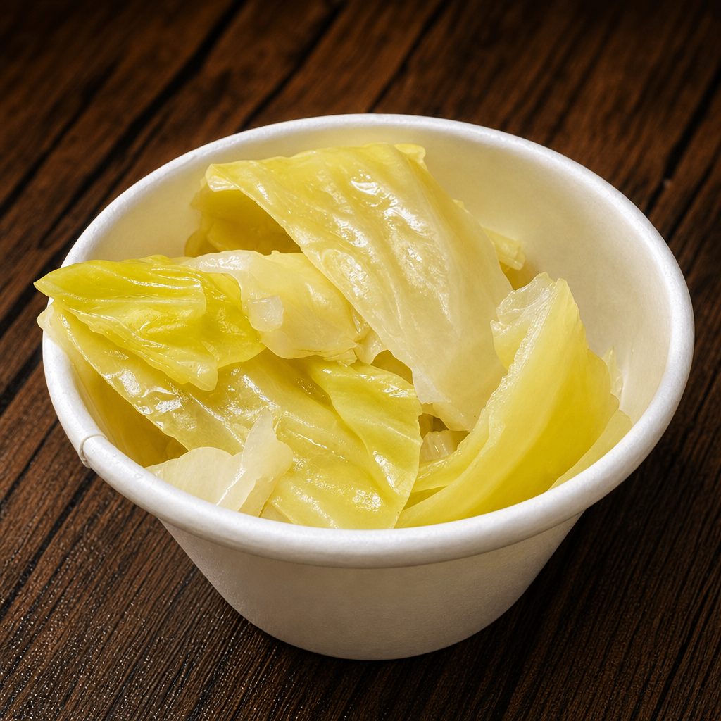 Side Cabbage 4oz cup.