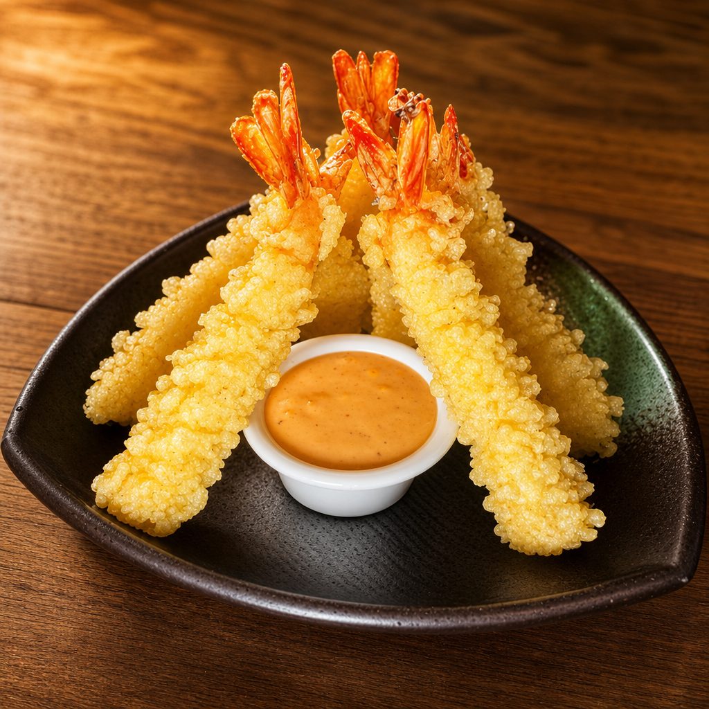 Shrimp Tempura (4pcs) New!.