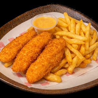 Chicken Tender & Fries (3pcs)