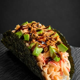 Spicy Crab Sushi Taco